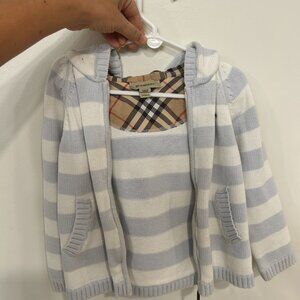 Burberry 4t Zip Hoodie Sweater
